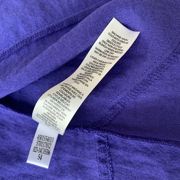 Chico’s Purple Moto Jacket - Picture 10 of 13